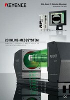 Modellreihe TM-3000 High-Speed 2D Optisches Mikrometer Katalog