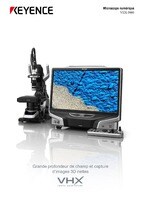 Série VHX-5000 Microscope numérique Catalogue