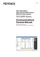Série XG-8000 Manuel sur les commandes de communication