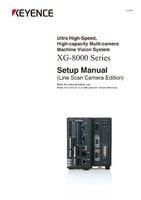 XG-8000 Series Setup Manual (Line Scan Camera Edition) Line Scan Camera Edition