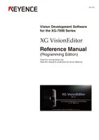 XG-7000 Series XG VisionEditor Reference Manual (Programming Edition) Control/Data Edition