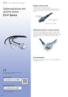 EV-F Series Spatter-resistant,two-wire proximity sensors Catalogue
