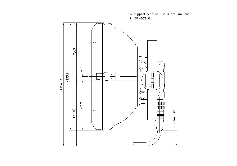 IV2-G150/G300/G500/G600/GD10/OP-87910_02 Dimension