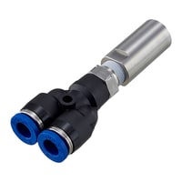 SJ-LM2 - Straight, two-way branch tube nozzle