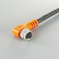 OP-85585 - Connector Cable M8 L-shaped 10-m PUR