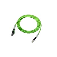 OP-88448 - M8 male RJ45 Ethernet cable 2 m