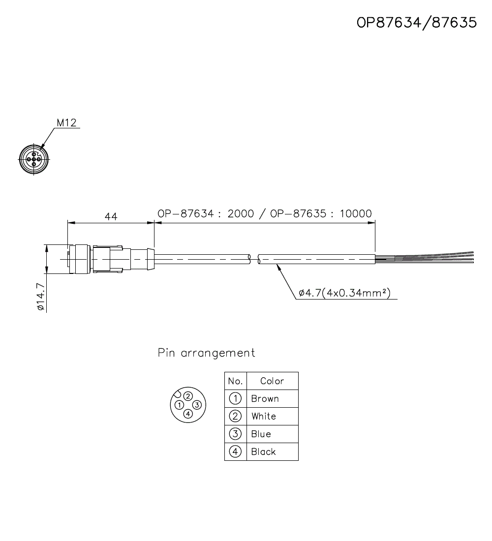 OP-87634/87635 Dimension