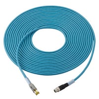 OP-88666 - Ethernet cable (M12 X-coded 8-pin) NFPA79- compatible 10 m