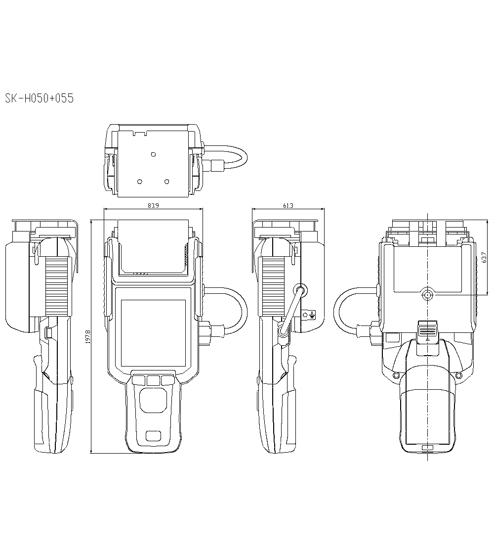 SK-H050/055 Dimension