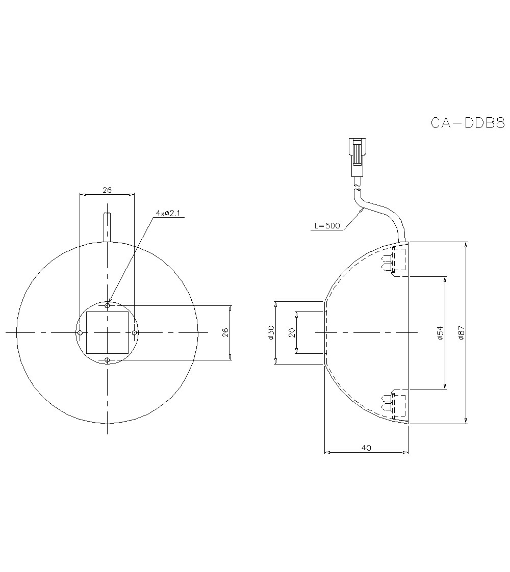 CA-DDB8 Dimension