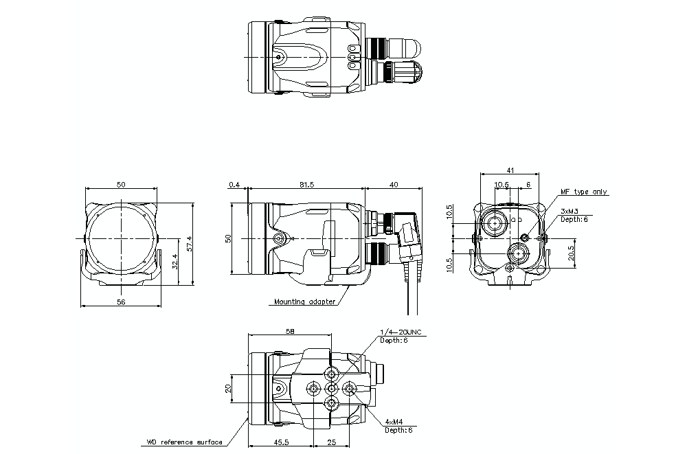 IV-2000/H2000 Dimension