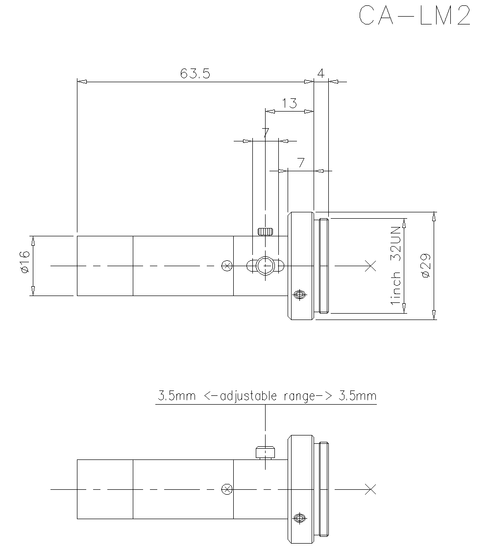 CA-LM2 Dimension