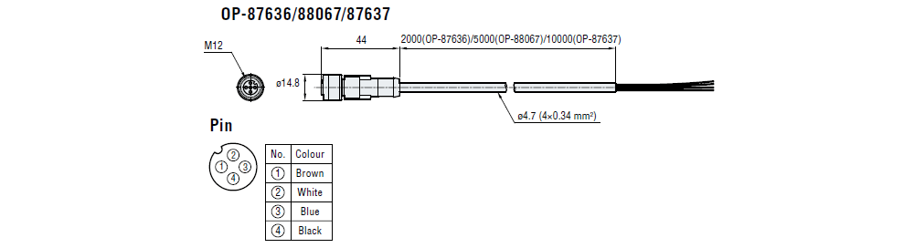 OP-87636/88067/87637 Dimension