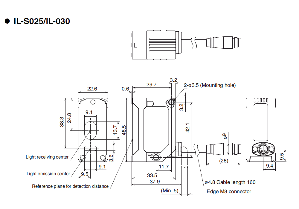 IL-S025/030_01 Dimension