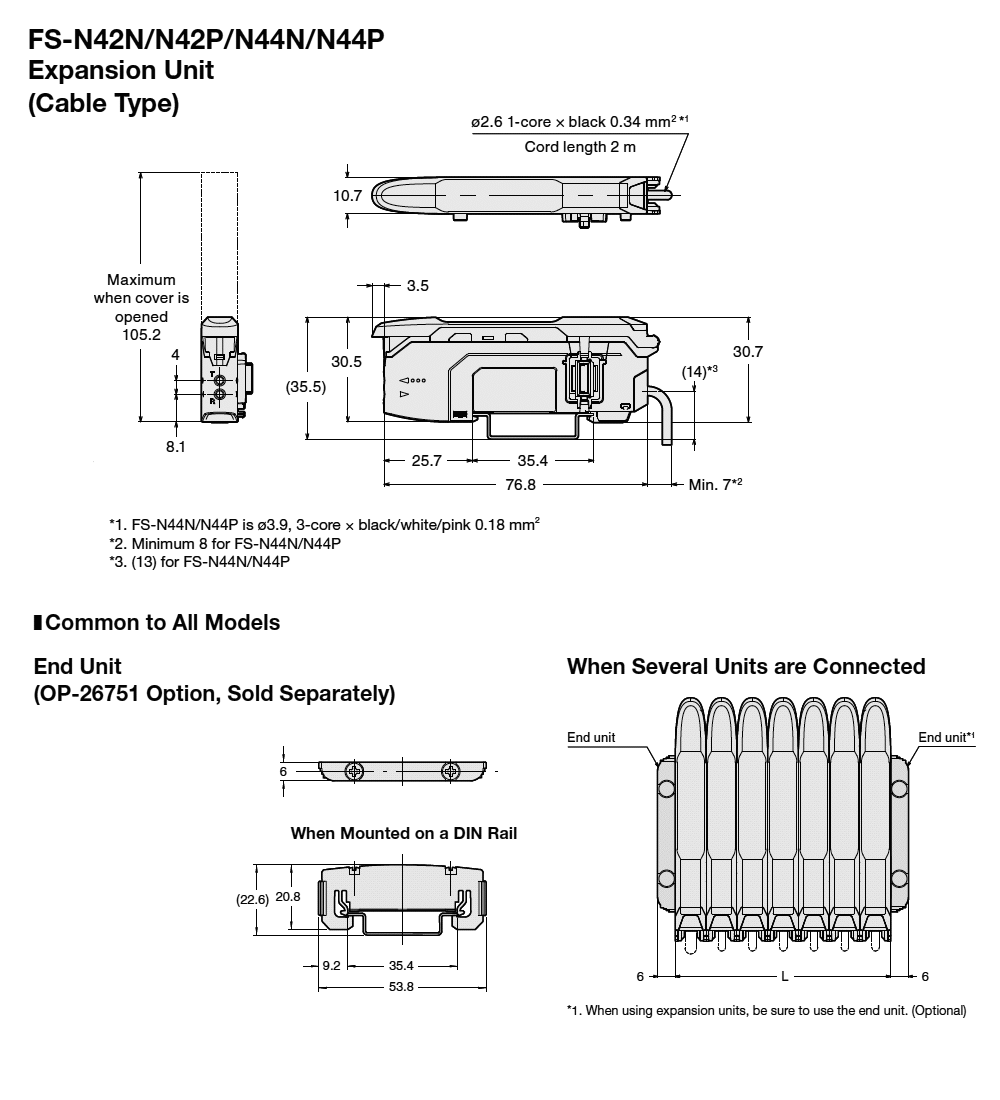FS-N42/N44 Dimension