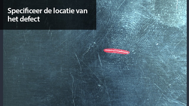 Specificeer de locatie van het defect