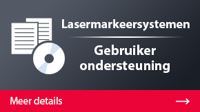 Lasermarkeersystemen Gebruikerondersteuning | Meer details