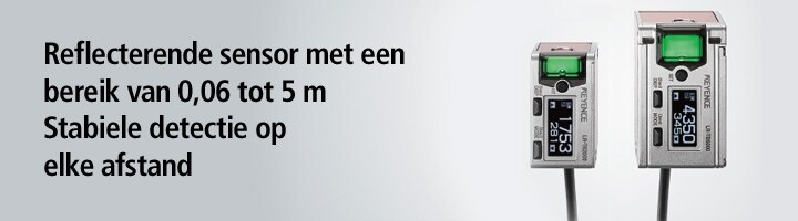 LR-T Serie lasersensor voor diverse toepassingen