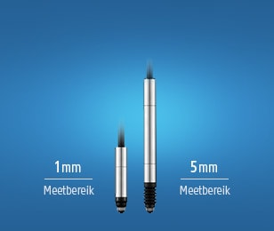 1mm Meetbereik / 5mm Meetbereik