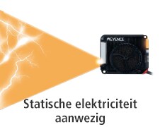 Statische elektriciteit aanwezig