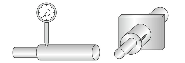 Vervorming door quenching