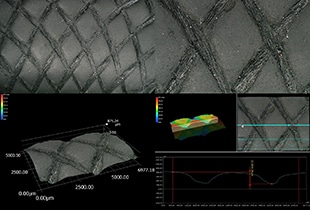 Waarnemen en meten van rubber met een digitale microscoop