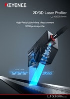 LJ-X8000-reeks 2D/3D Laser Profiler Catalogus