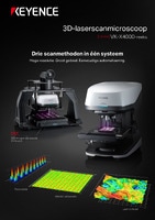 VK-X4000-reeks 3D-laserscanmicroscoop Catalogus