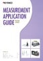 Measurement Guide by Application [Positioning/Position Control]
