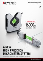 LS-9000 Reeks Ultrahoge snelheid, hoognauwkeurige digitale micrometer Catalogus (Engels)