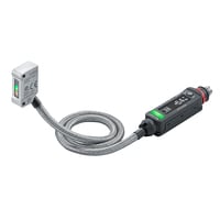 LR-X250CG - Standaardmodel, M8-connector type (afgeschermde kabel), 250mm detecteerbare afstand