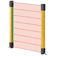 GL-VM18LN - Hoofdeenheid, Lichaamsbescherming type, 18 optische assen NPN