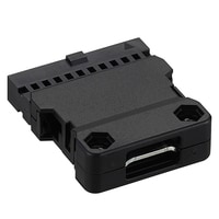 OP-84456 - 30-pin MIL connector voor de GT2-100 (voor het uitbreidingsbord, afzonderlijk verkocht), Connector en contact