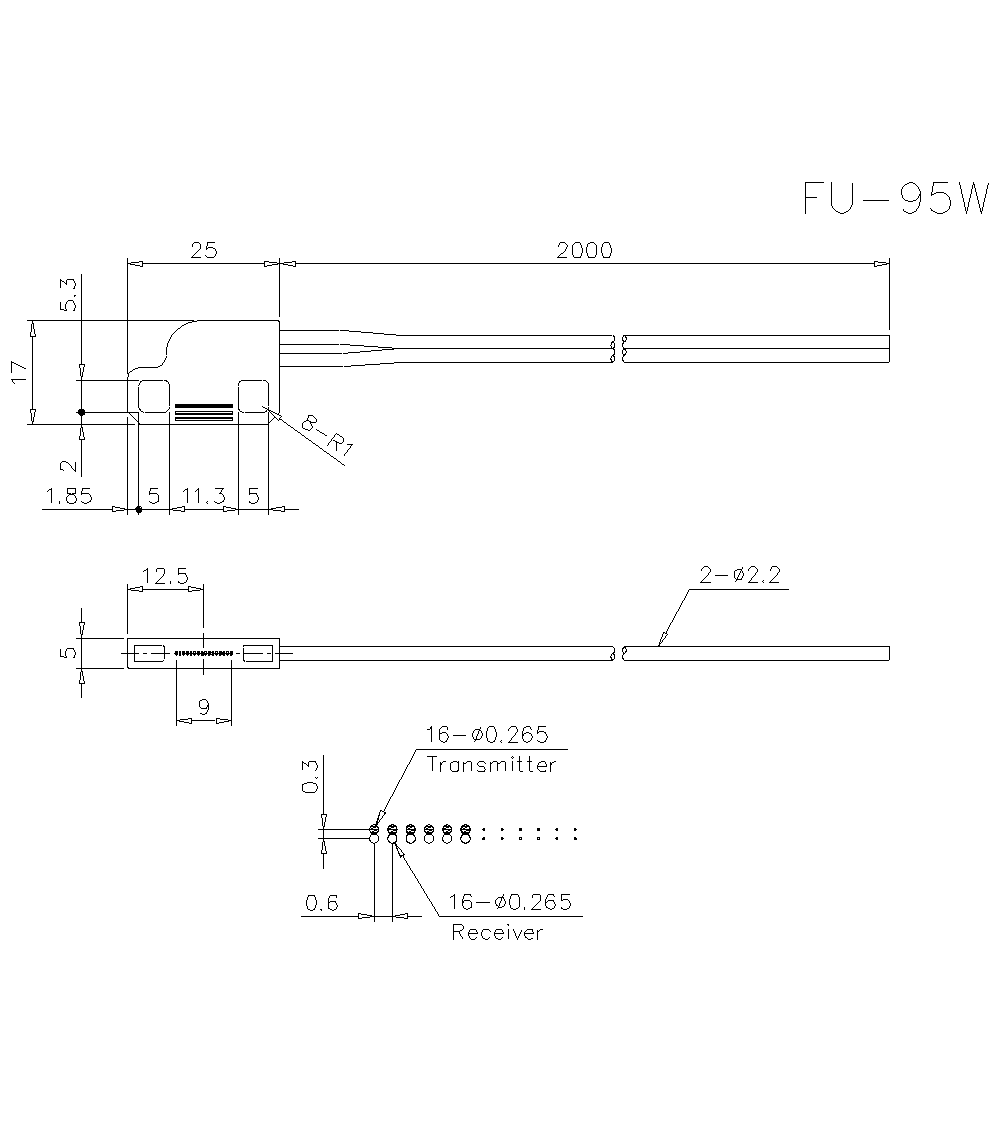 FU-95W Dimension