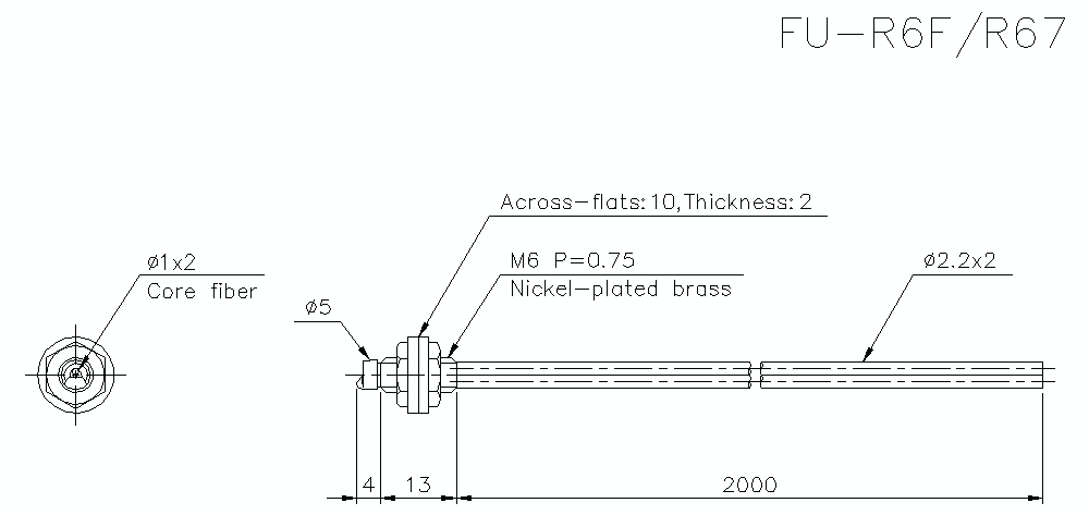 FU-R6F/R67 Dimension