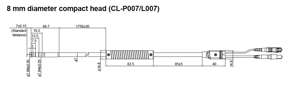 CL-P007/L007 Dimension
