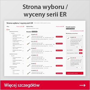 Strona wyboru / wyceny serii ER [Więcej szczegółów]