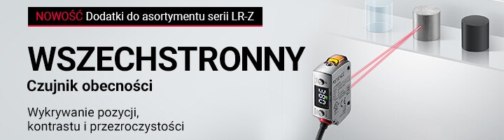 NOWOŚĆ Dodatki do asortymentu serii LR-Z [WSZECHSTRONNY] Czujnik obecności [Wykrywanie pozycji, kontrastu i przezroczystości]