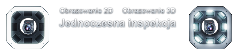 Jednoczesna inspekcja 2D + 3D