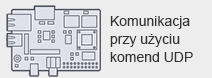 Komunikacja przy użyciu komend UDP