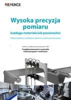 Seria CL-3000 Konfokalny czujnik przemieszczenia Przegląd zastosowań w przemyśle motoryzacyjnym i metalowym