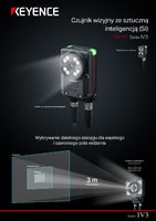 Seria IV3 Czujnik wizyjny ze sztuczną inteligencją (SI) Katalog