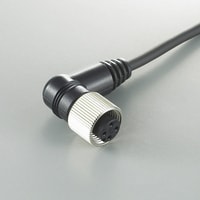 OP-75722 - Kabel ze złączem M12 kształt L 2 m PVC