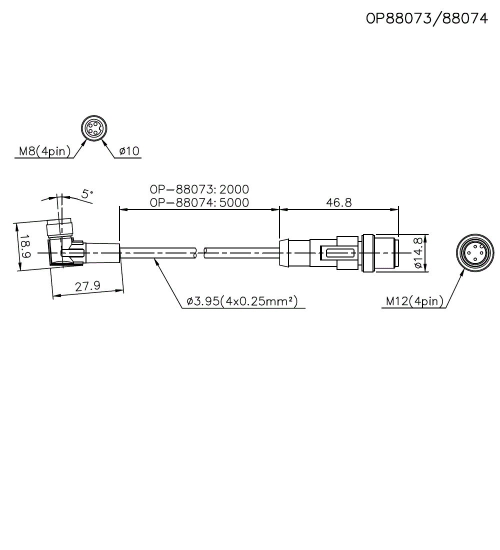 OP-88073/88074 Dimension