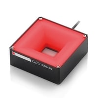CA-DQR7M - Oświetlacz kwadratowy, MultiAngle, czerwony 70x70