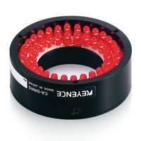 CA-DRR5 - Oświetlacz pierścieniowy, czerwony, bezpośredni 50/28