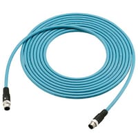 OP-88089 - Kabel sieci Ethernet M12 4pin - M12 4pin 2 m 